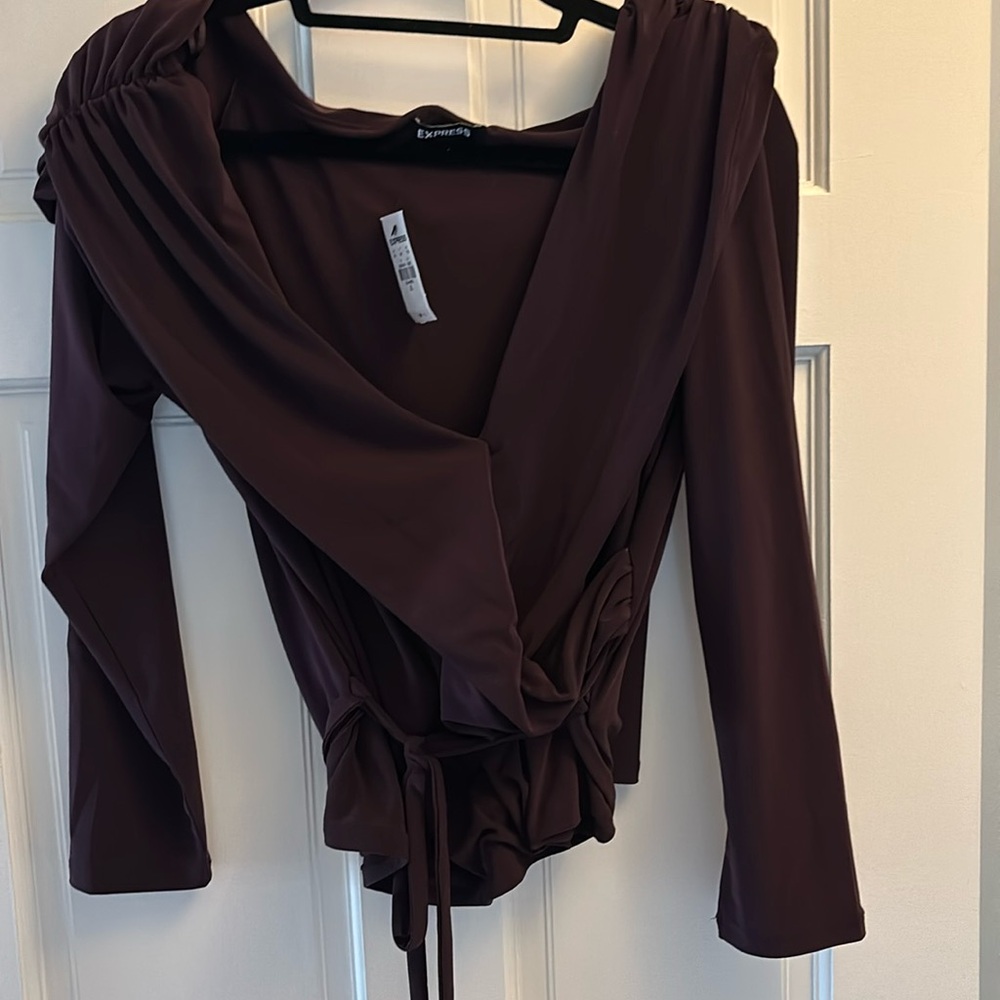Express wrap shirt